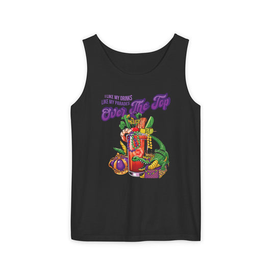 Mardi Gras, Over the Top - Tank Top