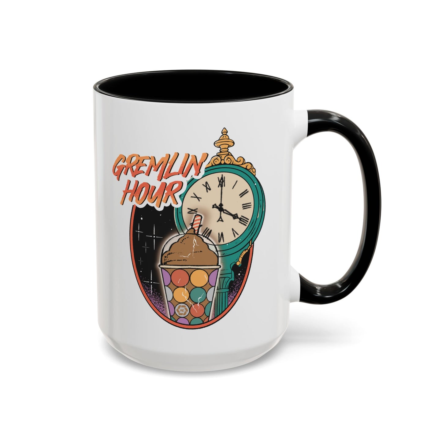 Gremlin Hour- Accent Coffee Mug (11, 15oz)