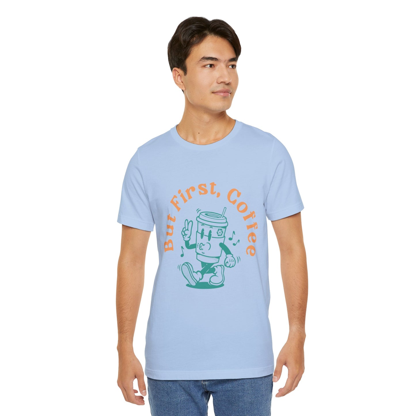 But First Coffee - Adult  Short Sleeve Tee