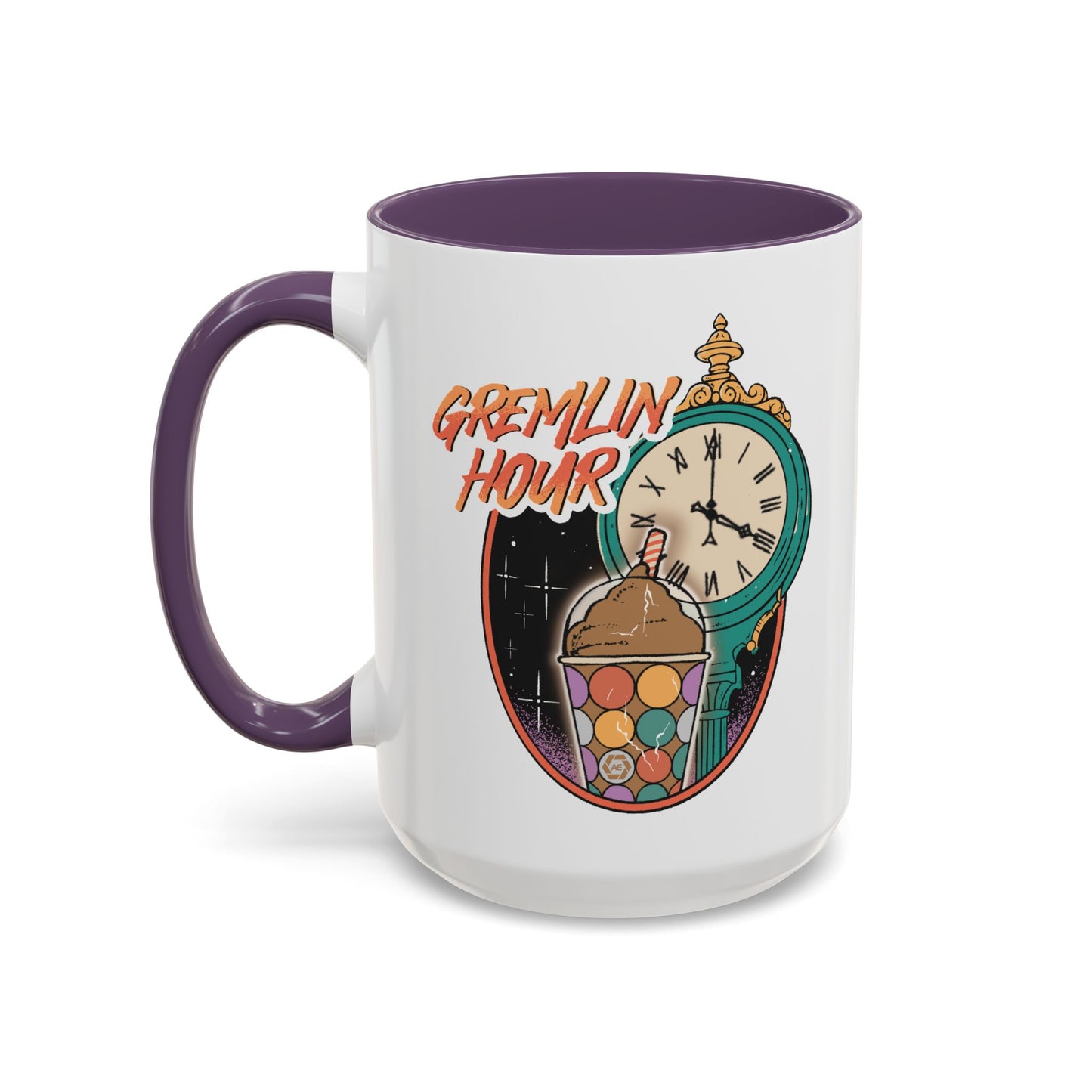 Gremlin Hour- Accent Coffee Mug (11, 15oz)