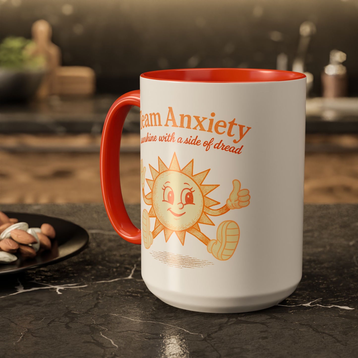Team Anxiety - Colorful Mugs (11oz, 15oz)