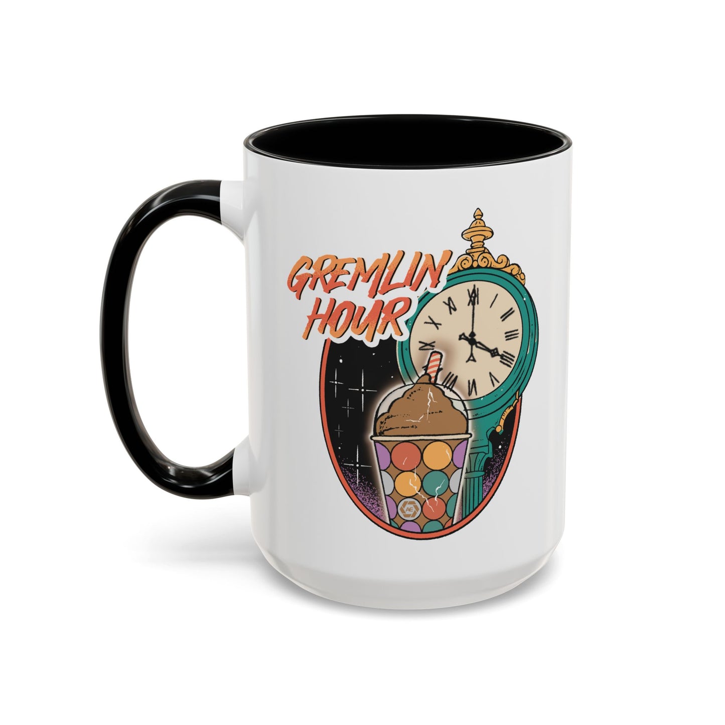 Gremlin Hour- Accent Coffee Mug (11, 15oz)