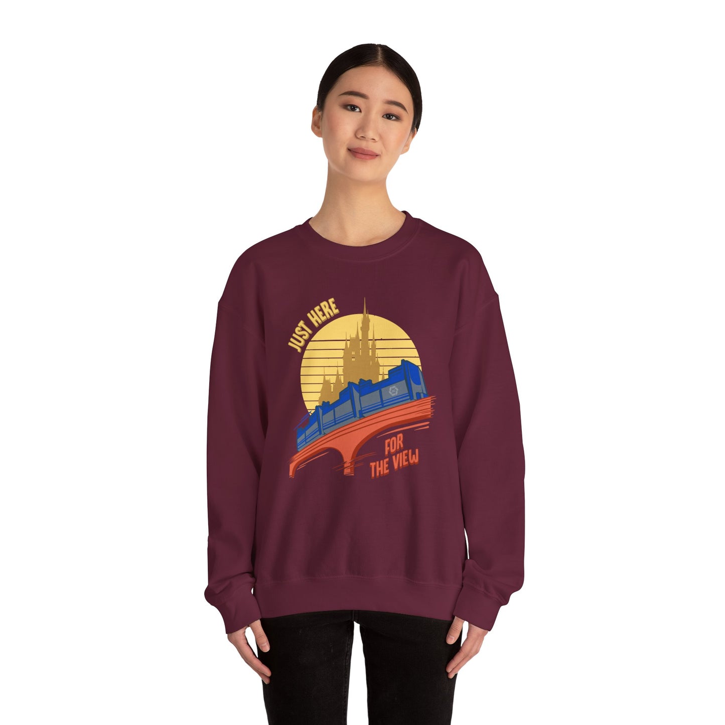 Just Here for the View, Peoplemover - Crewneck Sweatshirt