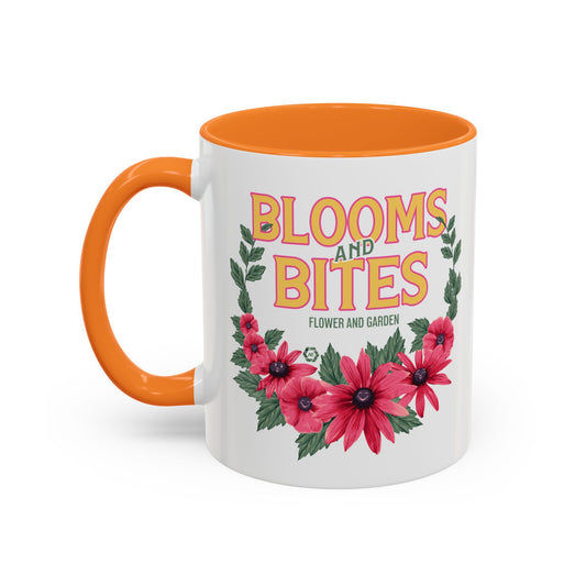 Blooms and Bites, Flower and Garden Festival - Colorful Mug (11oz, 15oz)