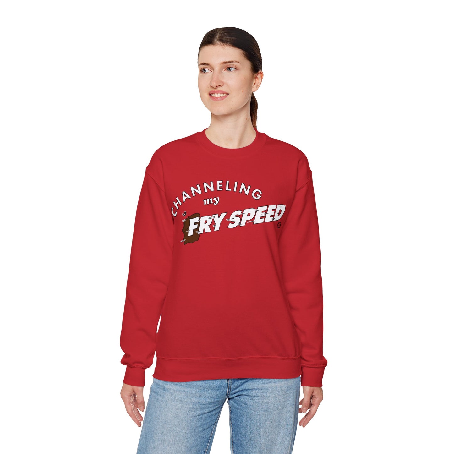 Fry Speed - Unisex Crewneck Sweatshirt