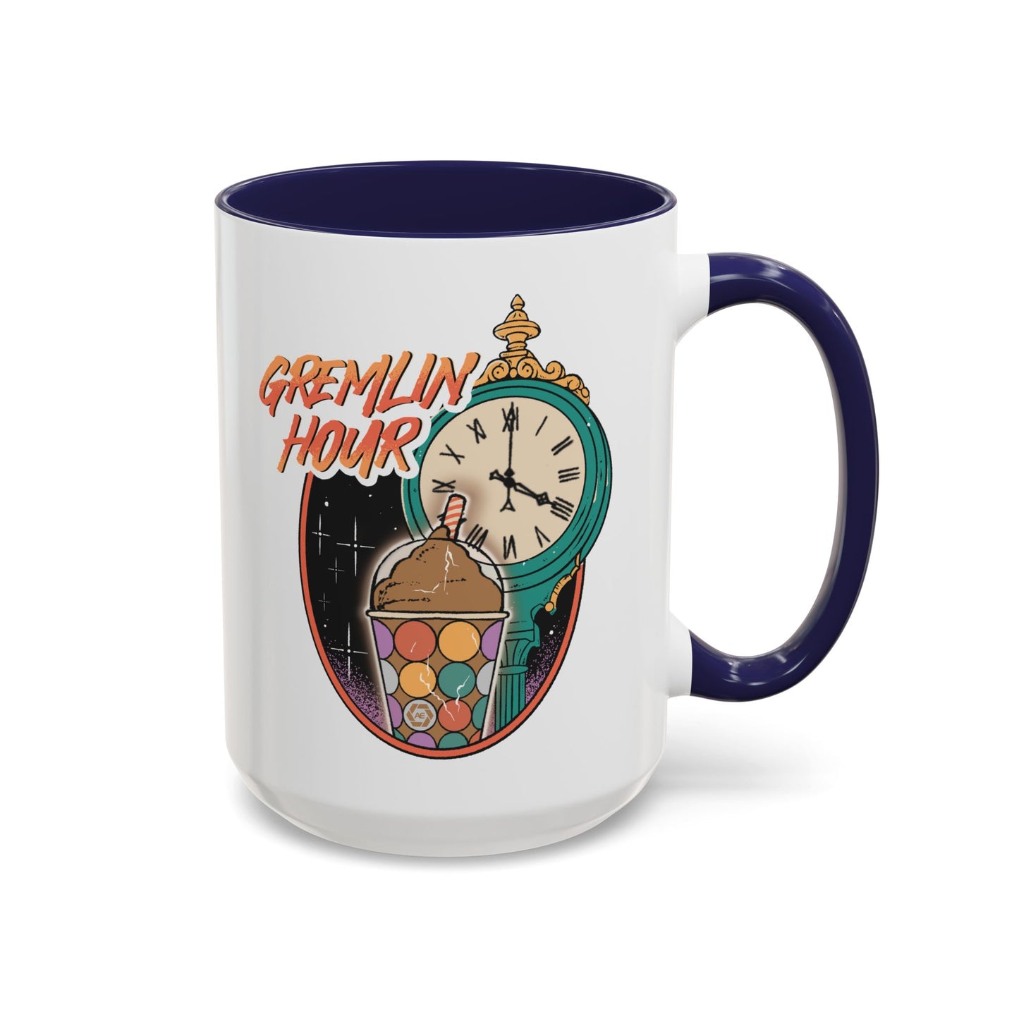 Gremlin Hour- Accent Coffee Mug (11, 15oz)