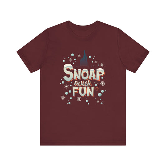 Snoap Much Fun! - Adult  Short Sleeve Tee