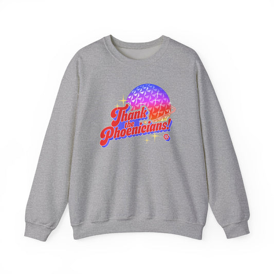 Thank the Phoenicians - Crewneck Sweatshirt
