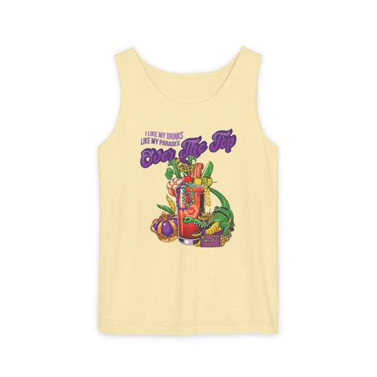 Mardi Gras, Over the Top - Tank Top