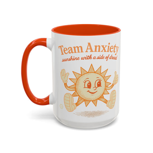 Team Anxiety - Colorful Mug (11oz, 15oz)