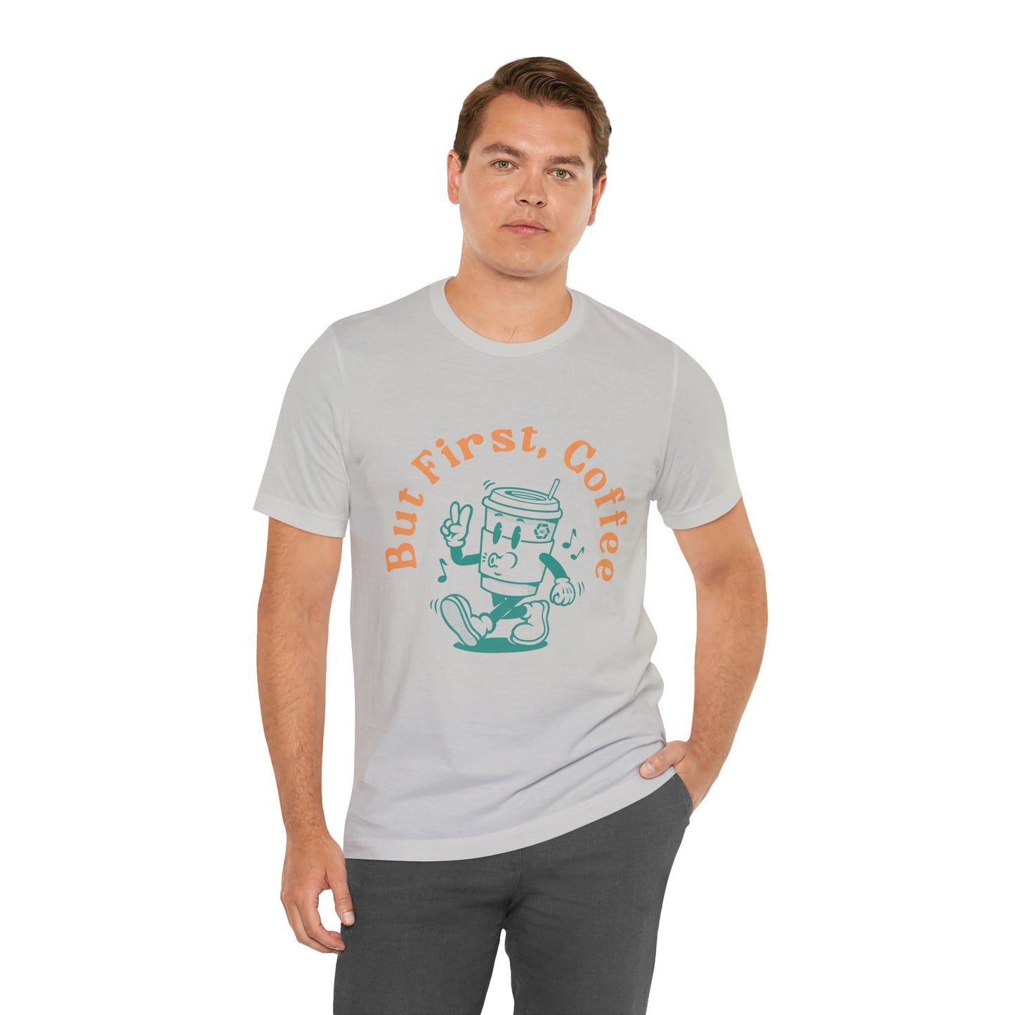 But First Coffee - Adult  Short Sleeve Tee