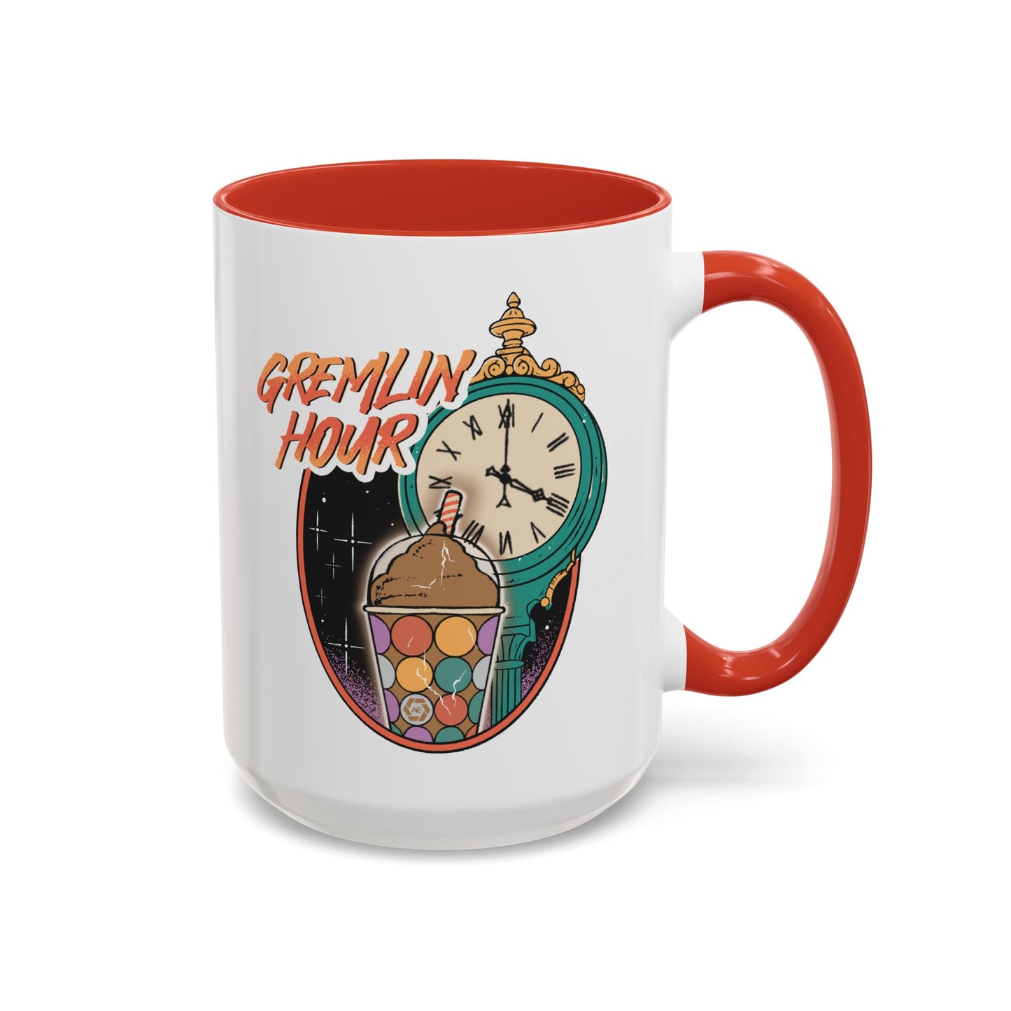 Gremlin Hour- Accent Coffee Mug (11, 15oz)