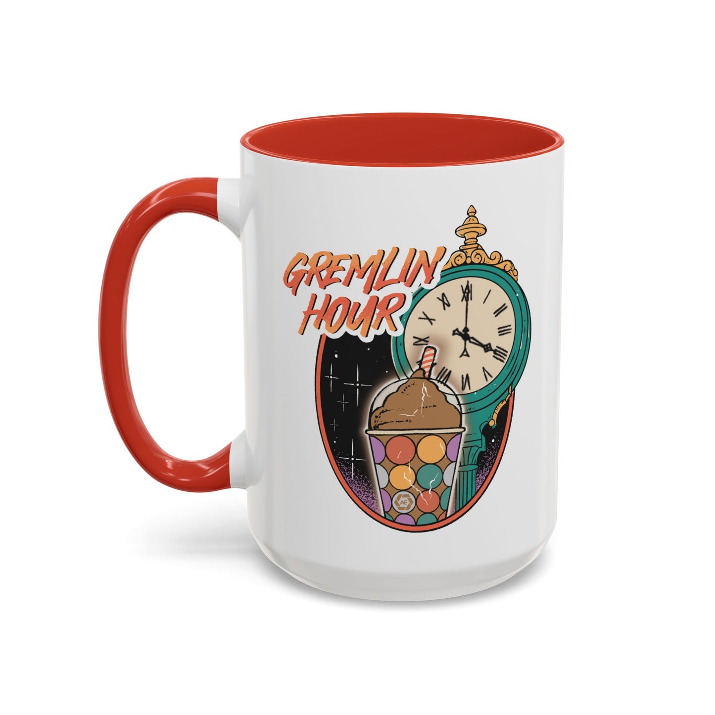 Gremlin Hour- Accent Coffee Mug (11, 15oz)