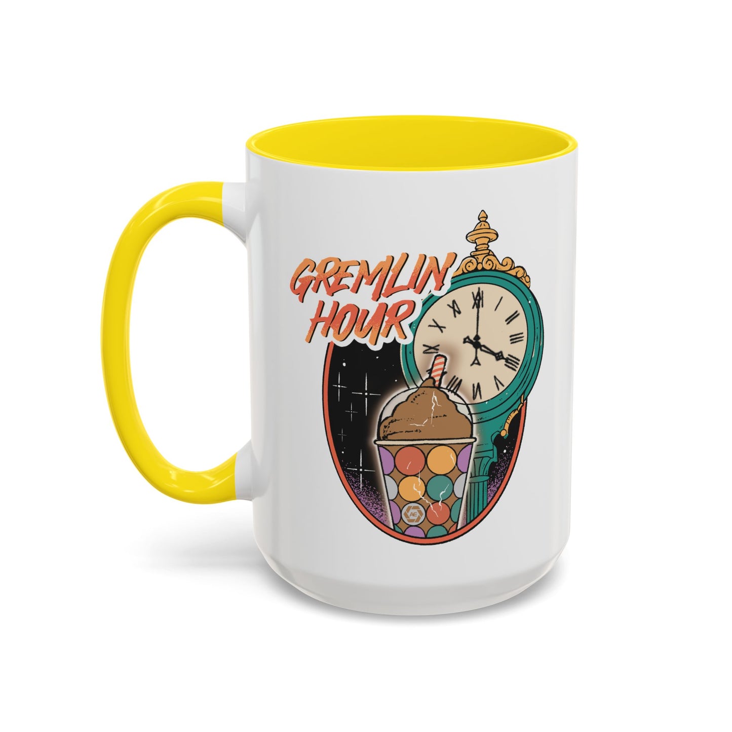 Gremlin Hour- Accent Coffee Mug (11, 15oz)
