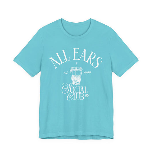 All Ears Social Club - Adult  Short Sleeve Tee