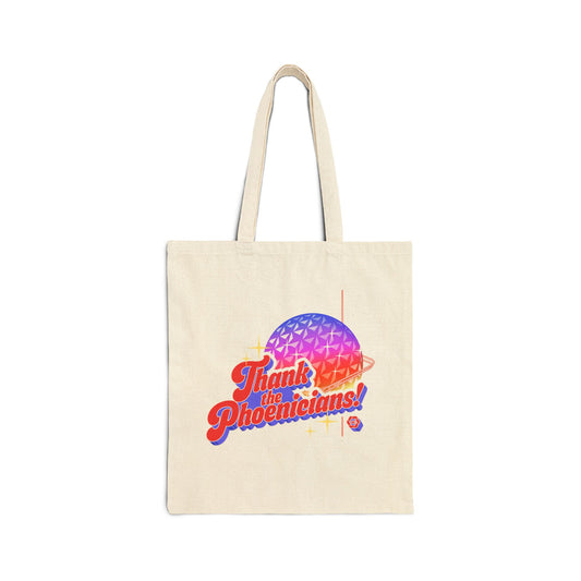 Thank the Phoenicians - Doublesided Canvas Tote Bag