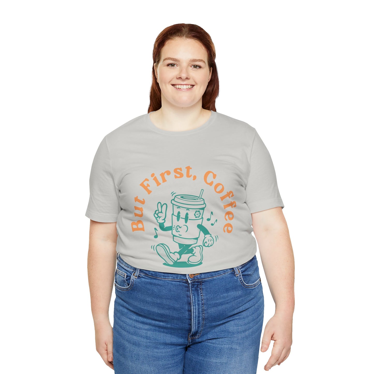 But First Coffee - Adult  Short Sleeve Tee