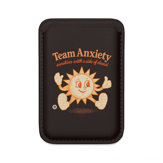 Team Anxiety - Vegan Wallet (Magsafe® Compatible)