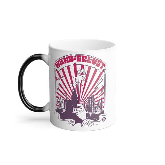 Wanderlust - Color Morphing Mug, 11oz