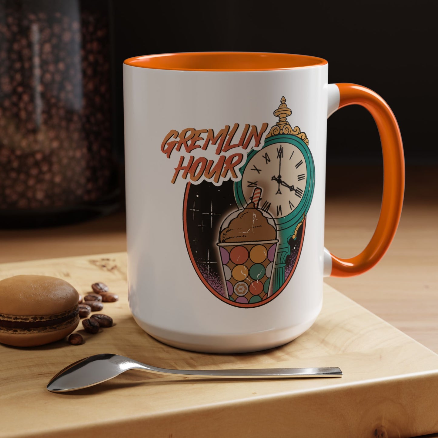 Gremlin Hour- Accent Coffee Mug (11, 15oz)