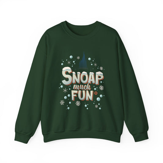 Snoap Much Fun! - Crewneck Sweatshirt