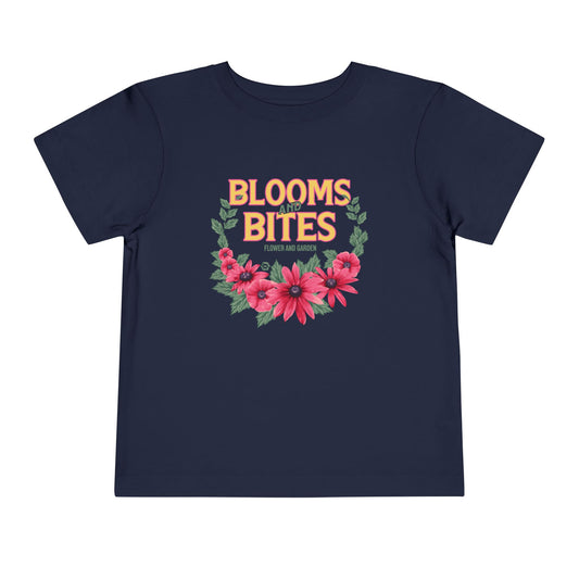 Blooms and Bites, Flower and Garden  - Toddler Tee