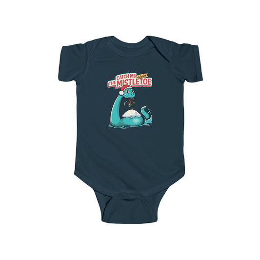 Catch me Under the Mistletoe - Baby Onesie