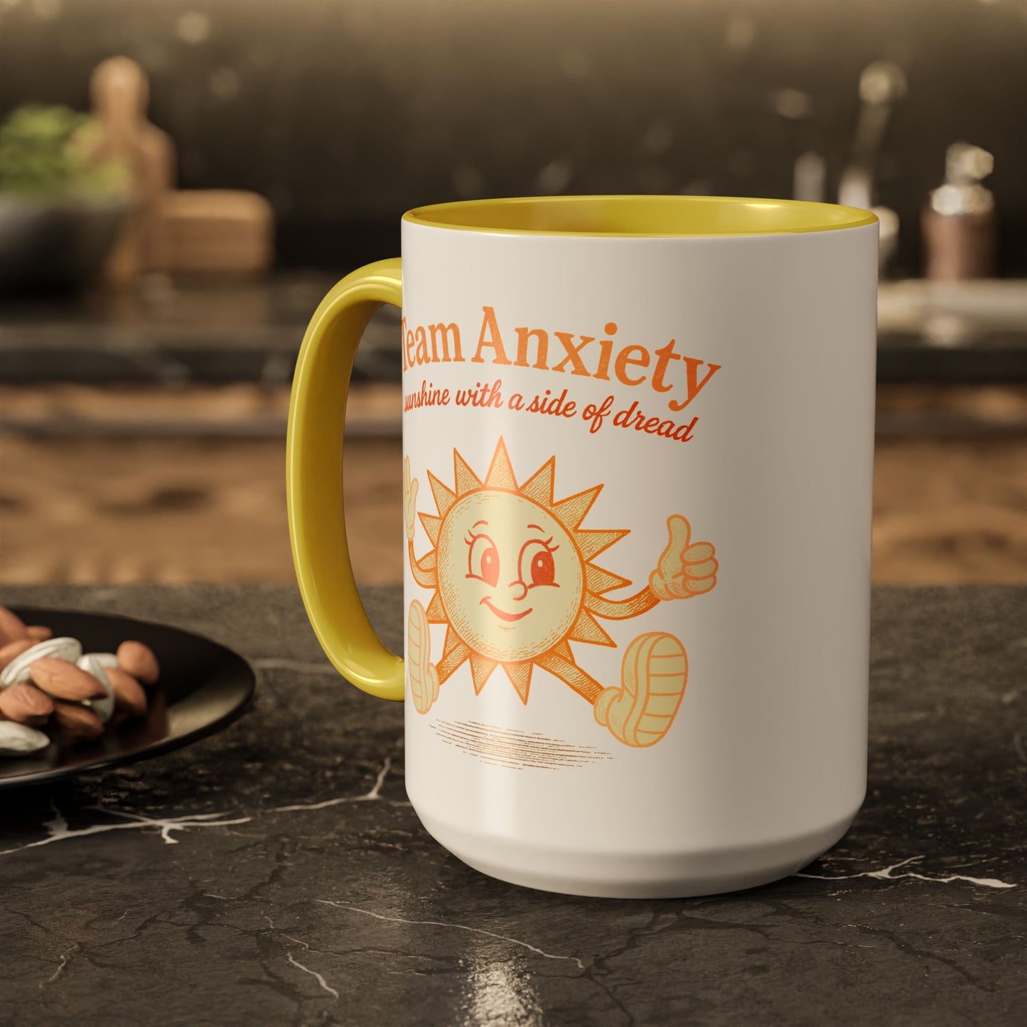 Team Anxiety - Colorful Mugs (11oz, 15oz)