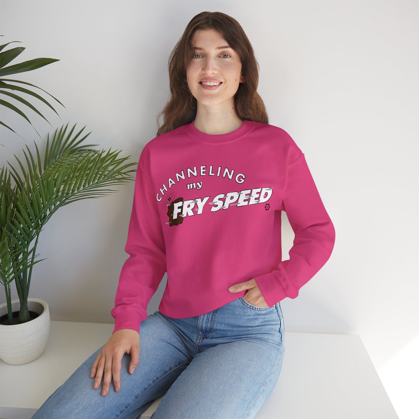 Fry Speed - Unisex Crewneck Sweatshirt