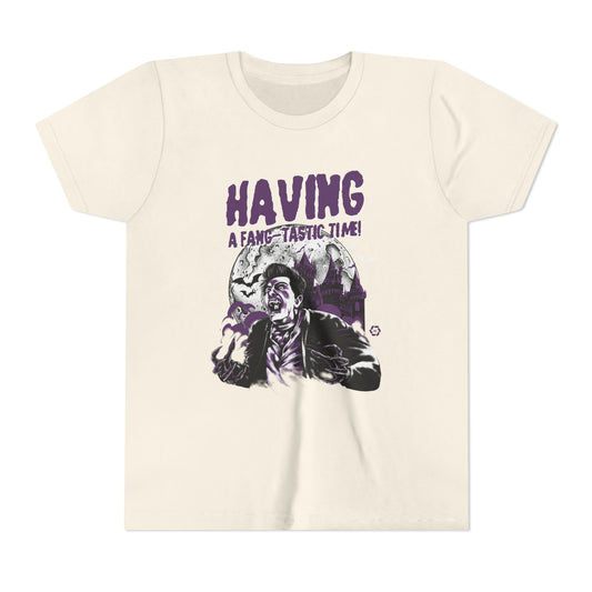 Dracula - Having a Fangtastic Time - Kid's Tee