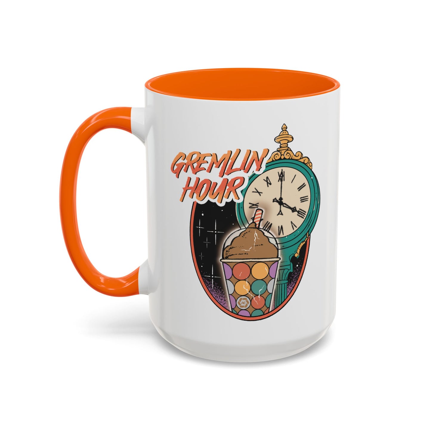 Gremlin Hour- Accent Coffee Mug (11, 15oz)