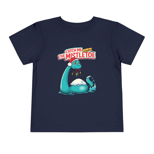 Catch Me Under the Mistletoe - Toddler Tee