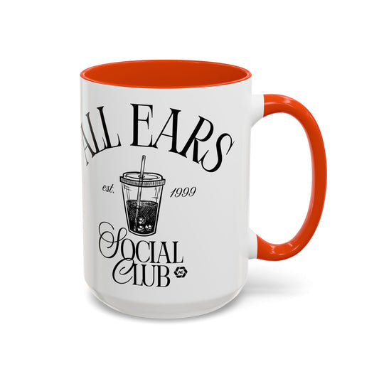 All Ears Social Club - Colorful Mug (11oz, 15oz)