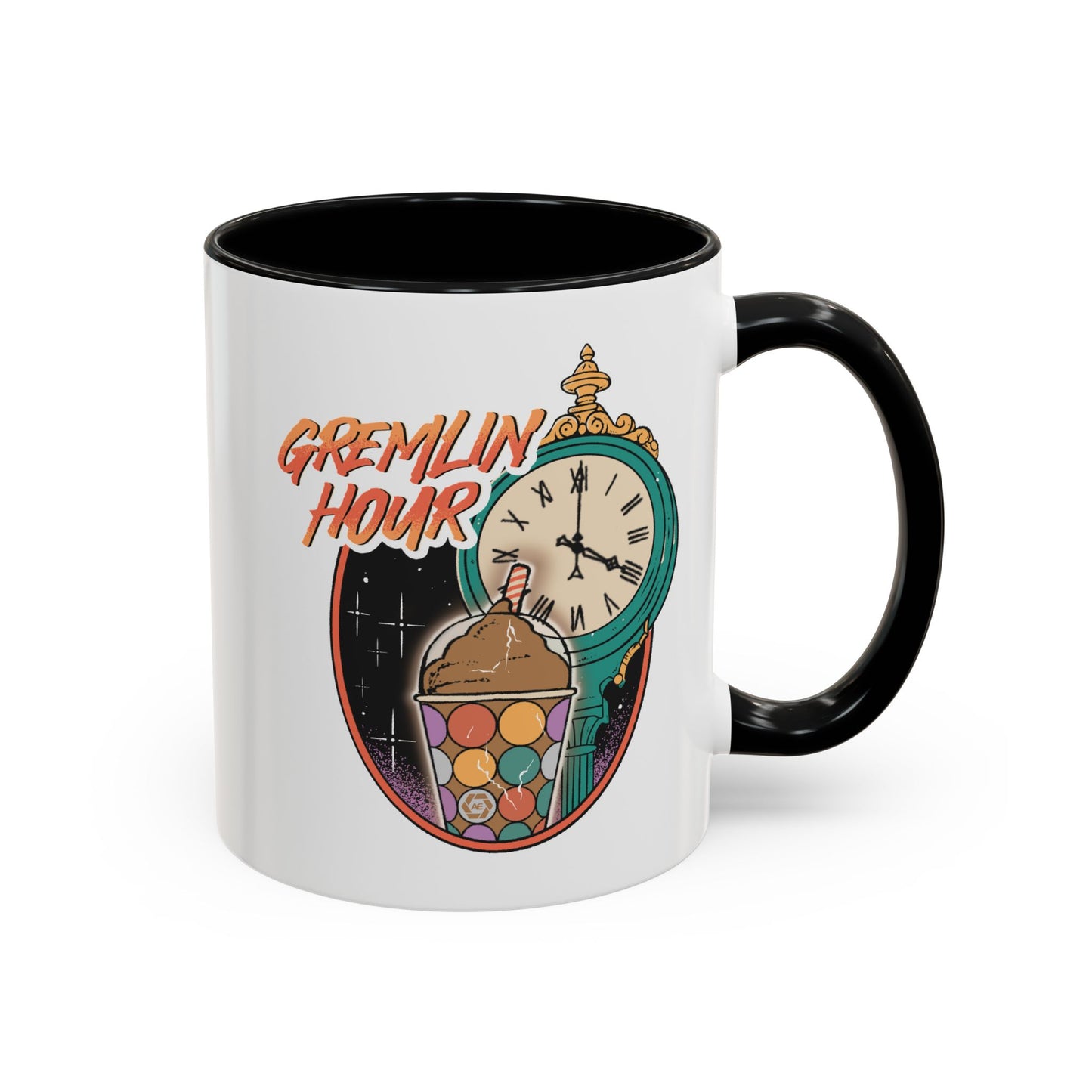 Gremlin Hour- Accent Coffee Mug (11, 15oz)