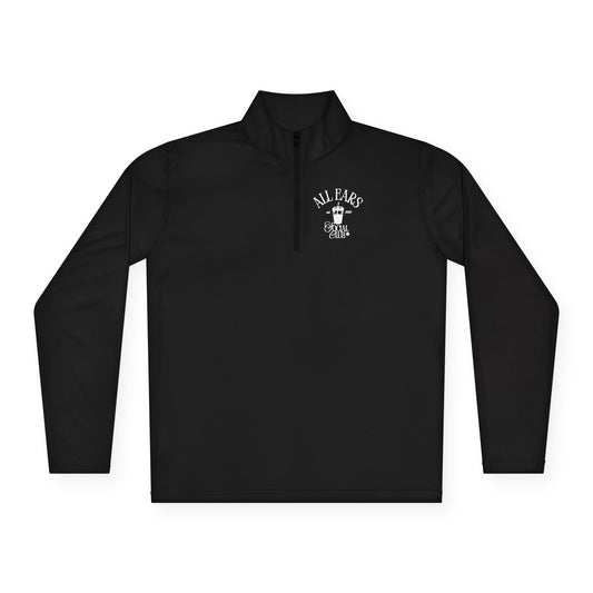 All Ears Social Club - Unisex Quarter-Zip Pullover